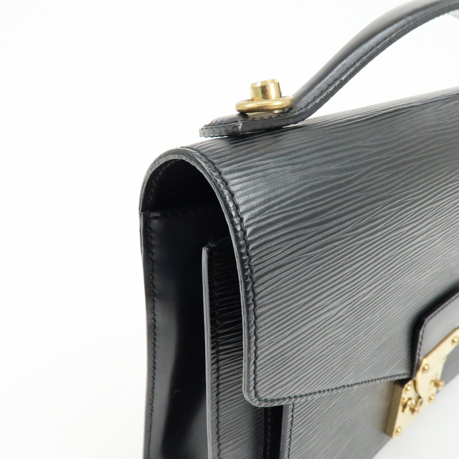 Louis Vuitton Epi Monceau 2Way Shoulder Bag Hand Bag Noir M52122