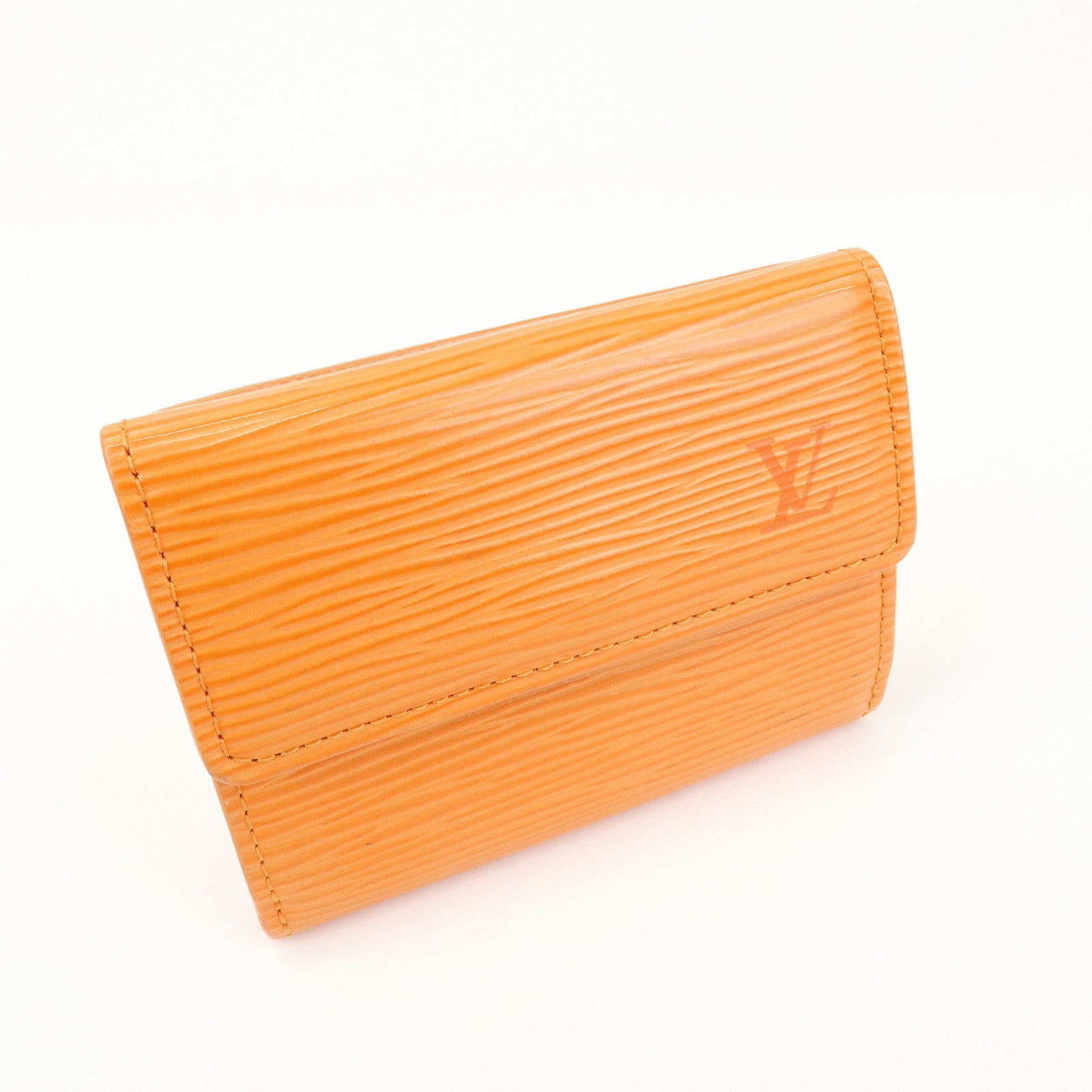 Louis Vuitton Epi Ludlow Wallet Compact Wallet Mandarin M6330H
