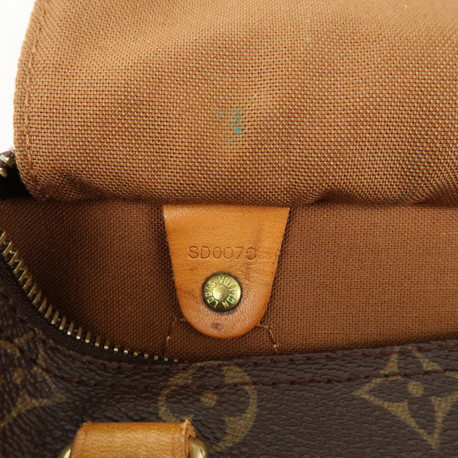 Louis Vuitton Monogram Speedy 25 Hand Bag Boston Bag M41528 Used