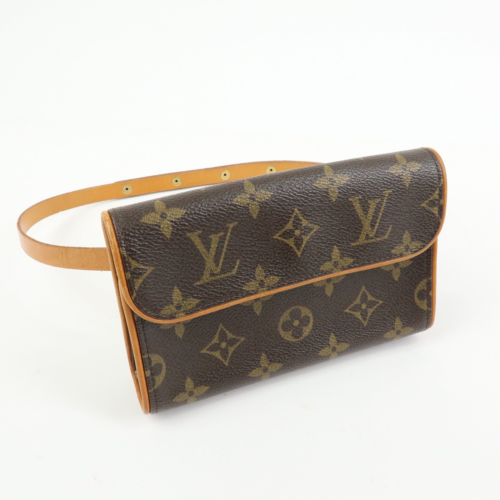Louis Vuitton Monogram Pochette Florentine XS Waist Bag Belt M51855