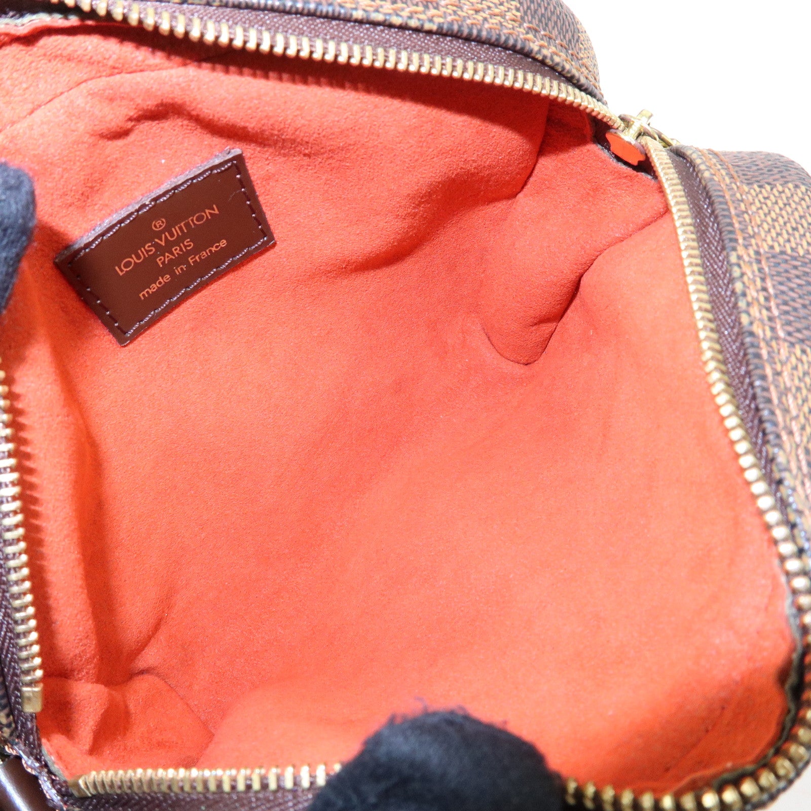 Louis Vuitton Damier Pochette Ipanema Shoulder Bag Ebene N51296