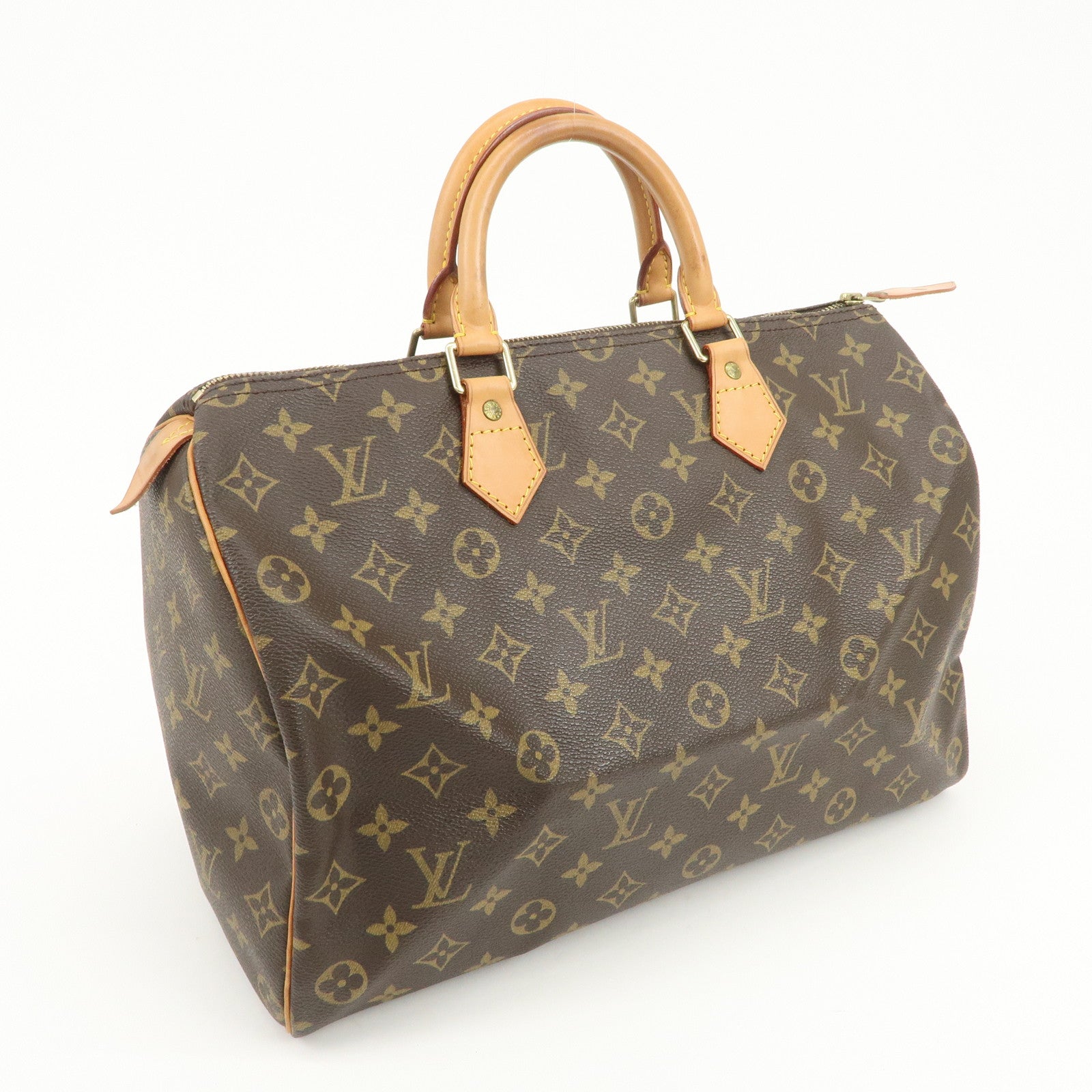 Louis Vuitton Monogram Speedy 35 Boston Bag Hand Bag M41524