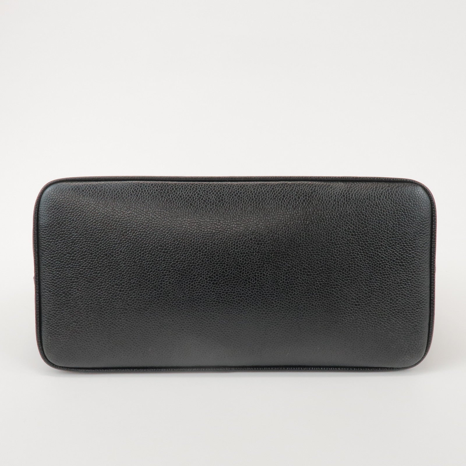 CHANEL Matelasse COCO Mark Caviarskin Medallion Tote Bag A01804