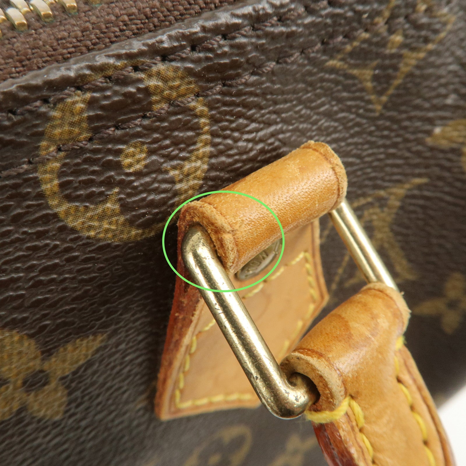 Louis Vuitton Monogram Speedy 25 Boston Bag Hand Bag Brown M41528