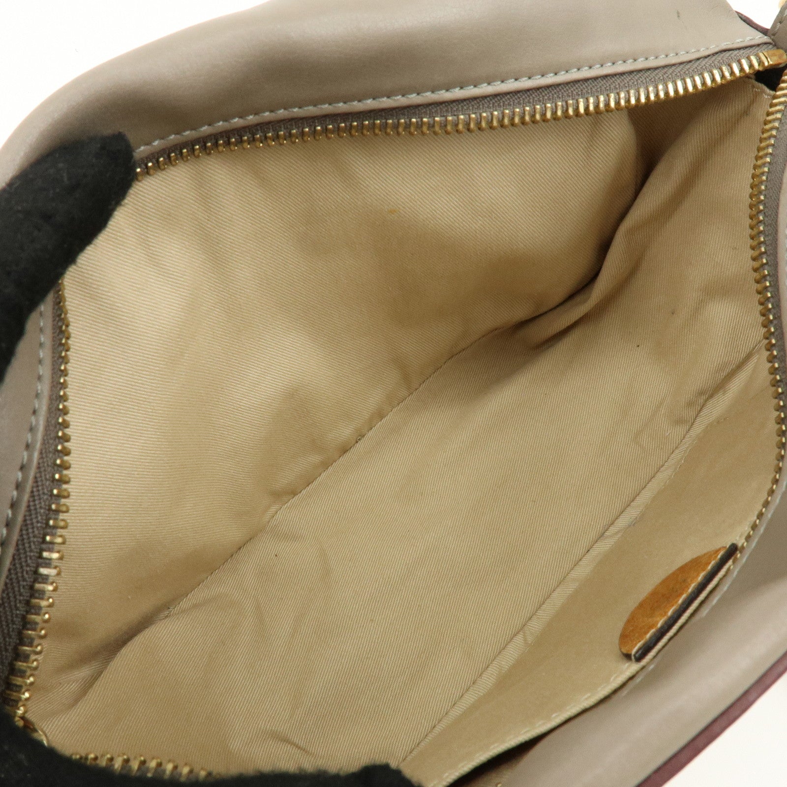 Chloe Sam Leather Shoulder Bag Crossbody Bag Brown Camel