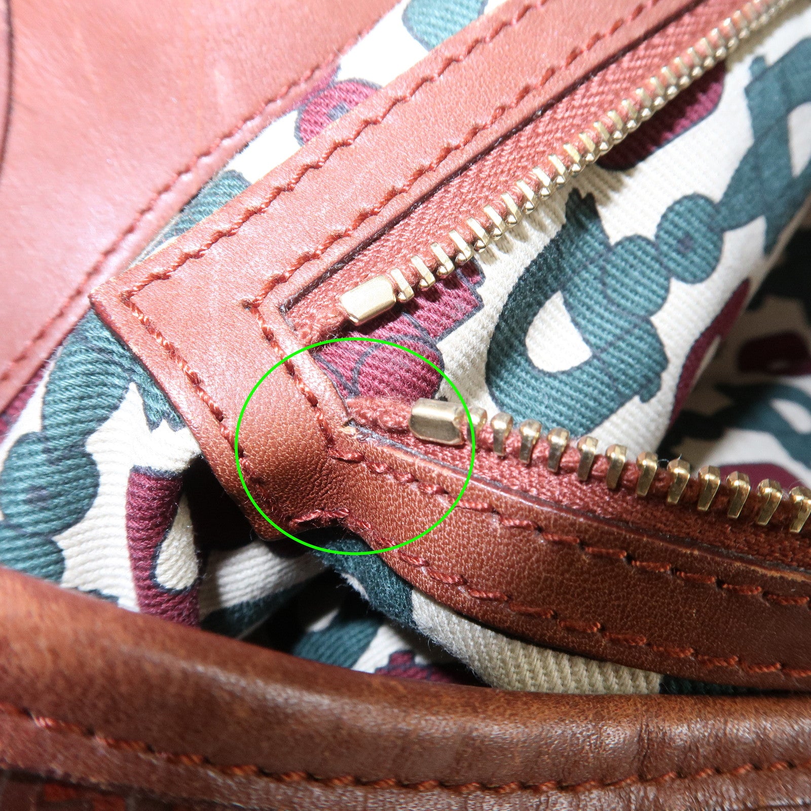 GUCCI Guccissima Leather Shoulder Bag Hand Bag Brown 145778 Used