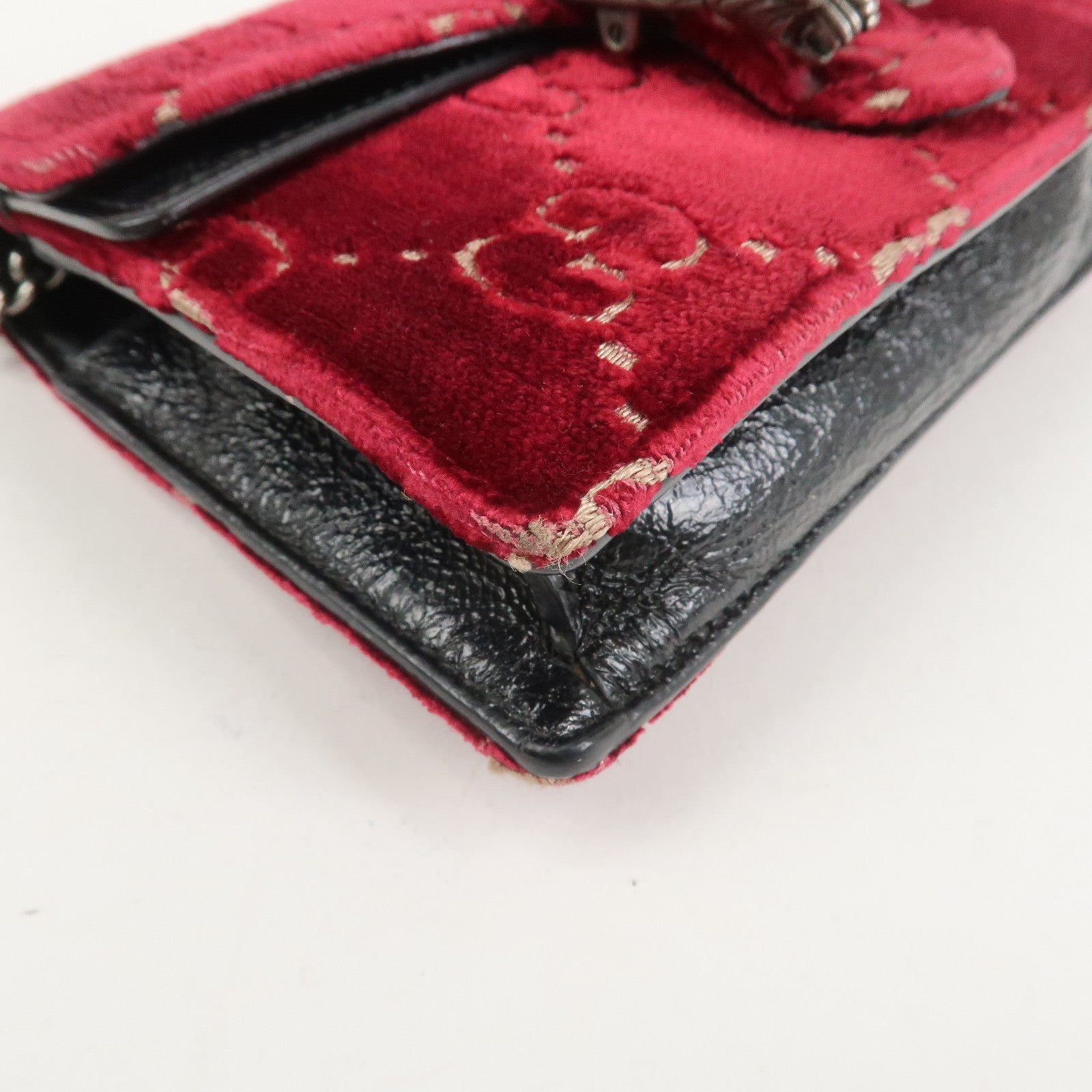 GUCCI Dionysus Super Mini Bag Leather Chain Shoulder Bag 476432