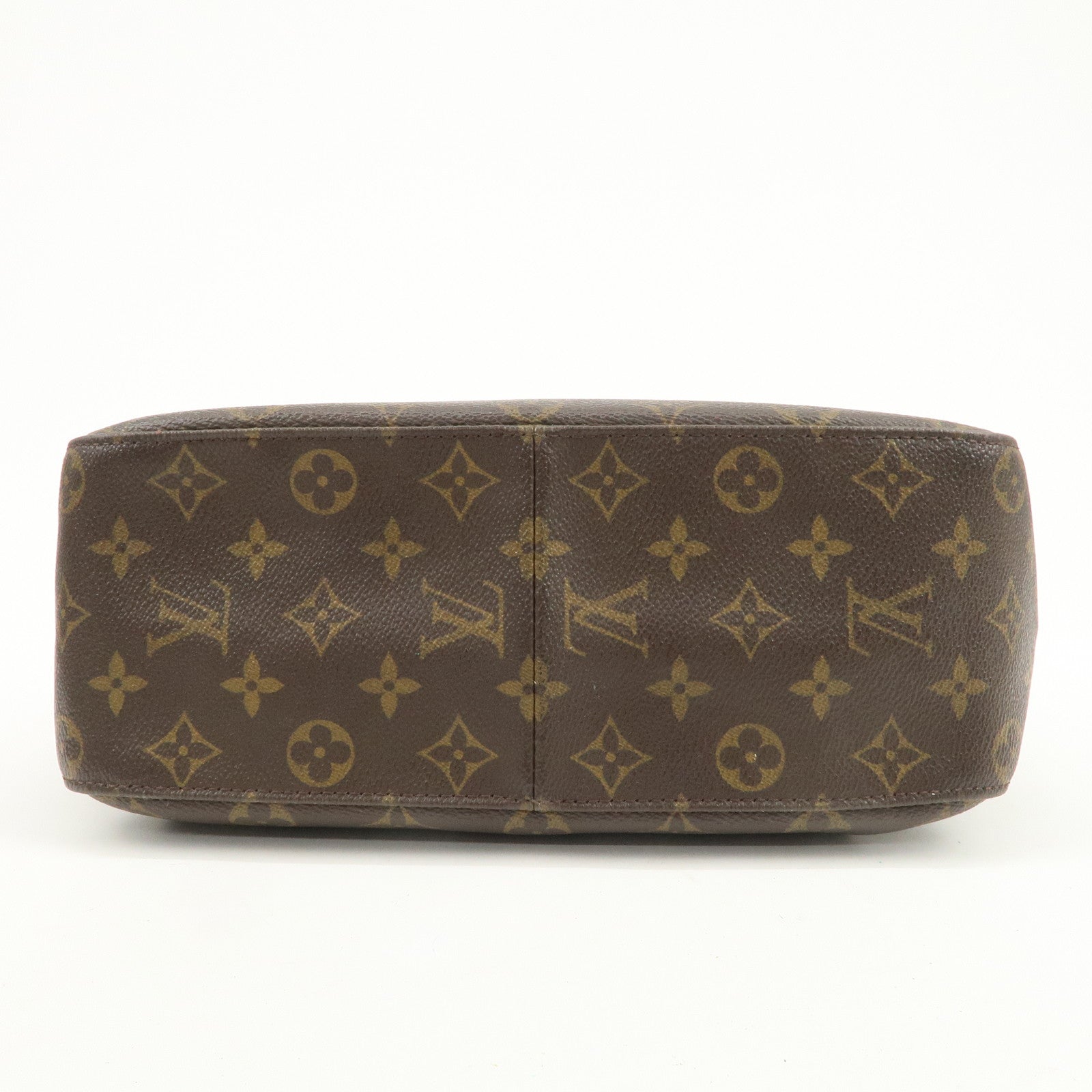 Louis Vuitton Monogram Looping GM Shoulder Bag Brown M51145