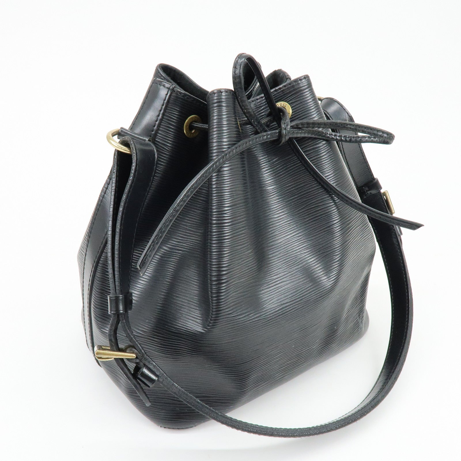 Louis Vuitton Epi Petit Noe Shoulder Bag Noir Black M59012