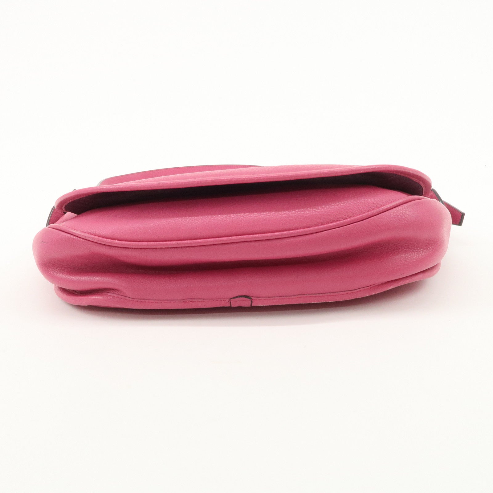 LOEWE Heritage Leather Shoulder Bag Crossbody Bag Pink