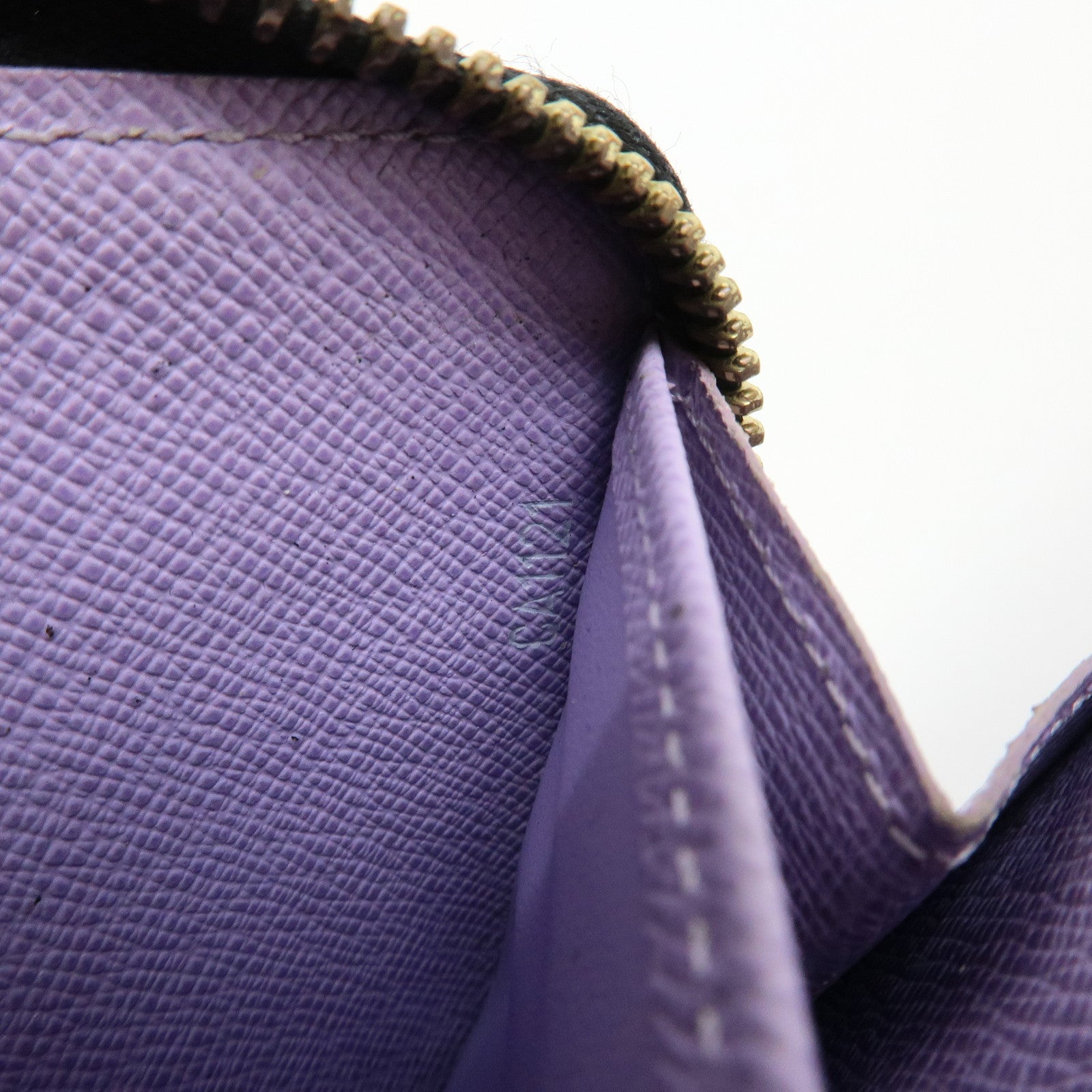 Louis Vuitton Monogram Multi Color Zippy Wallet Violet M60275
