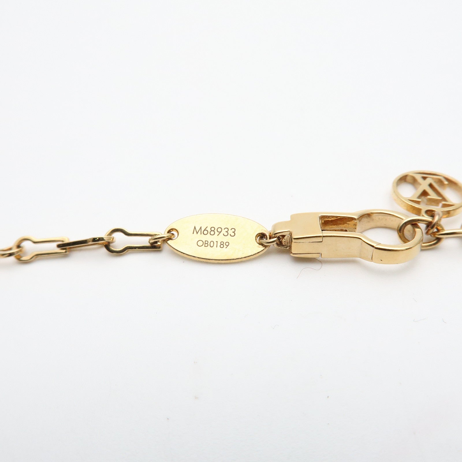 Louis Vuitton Monogram Mini Collier Chaine EggTrunk Necklace M68933