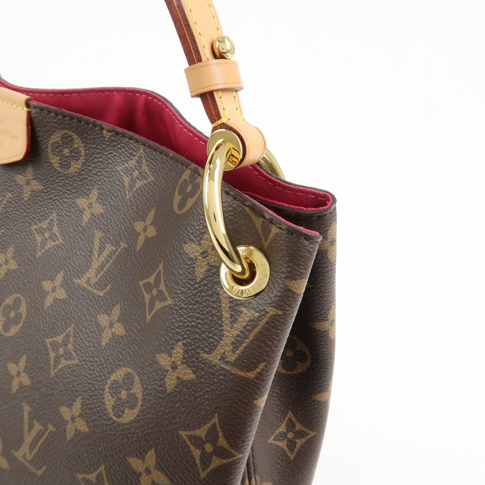 Louis Vuitton Monogram Canvas Graceful PM Shoulder Bag M43700