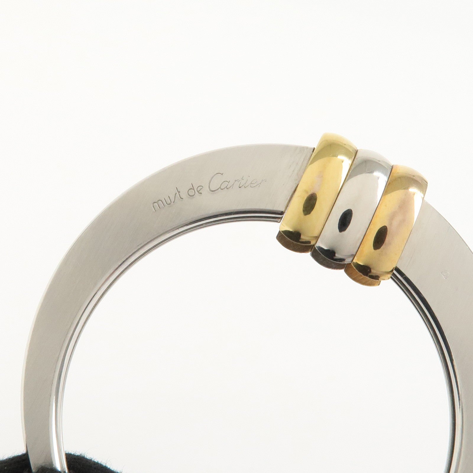 Cartier Must de Cartier Trinity Three-Color Metal Money Clip Silver