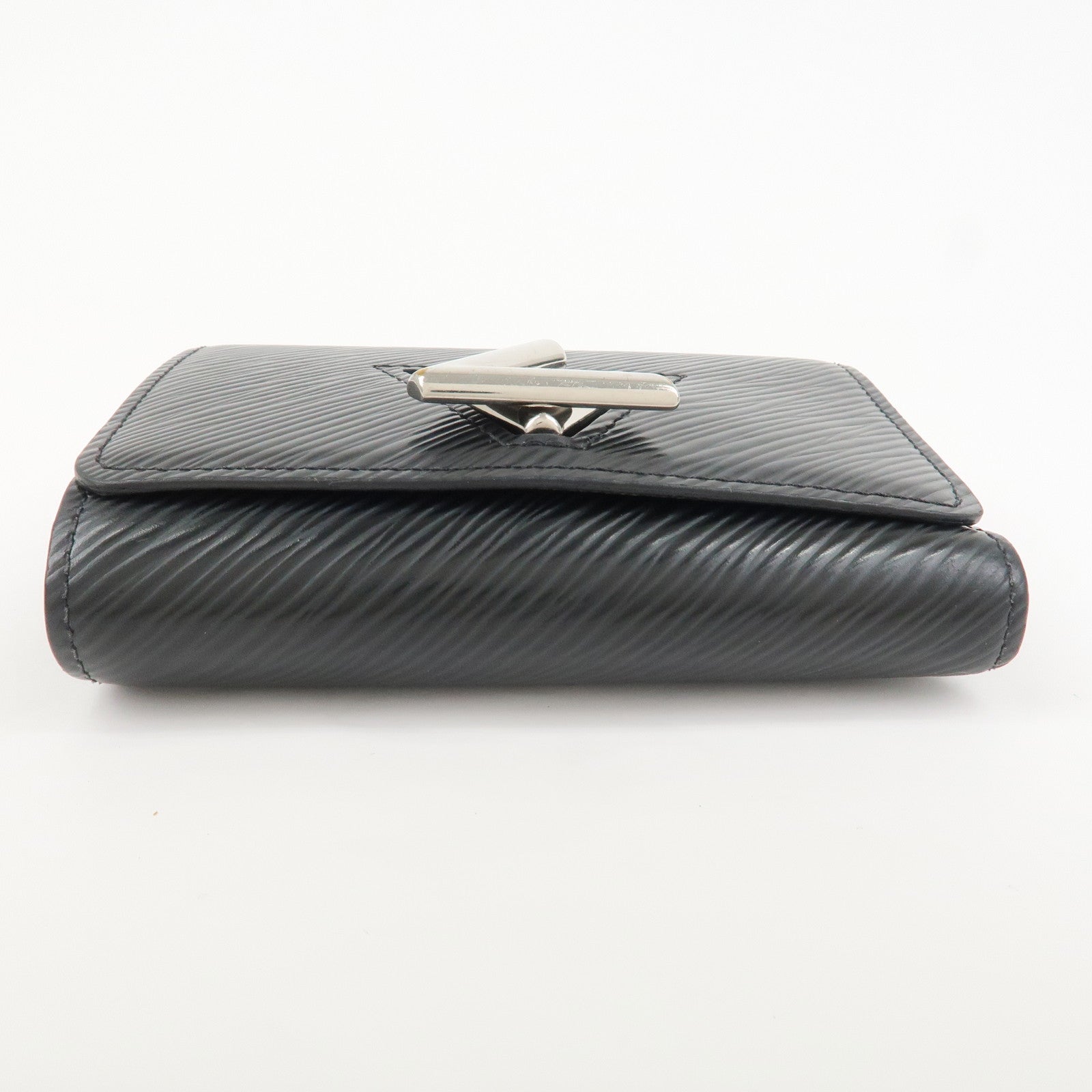 Louis Vuitton Epi Portefeuille Twist Compact XS Wallet Black M63322