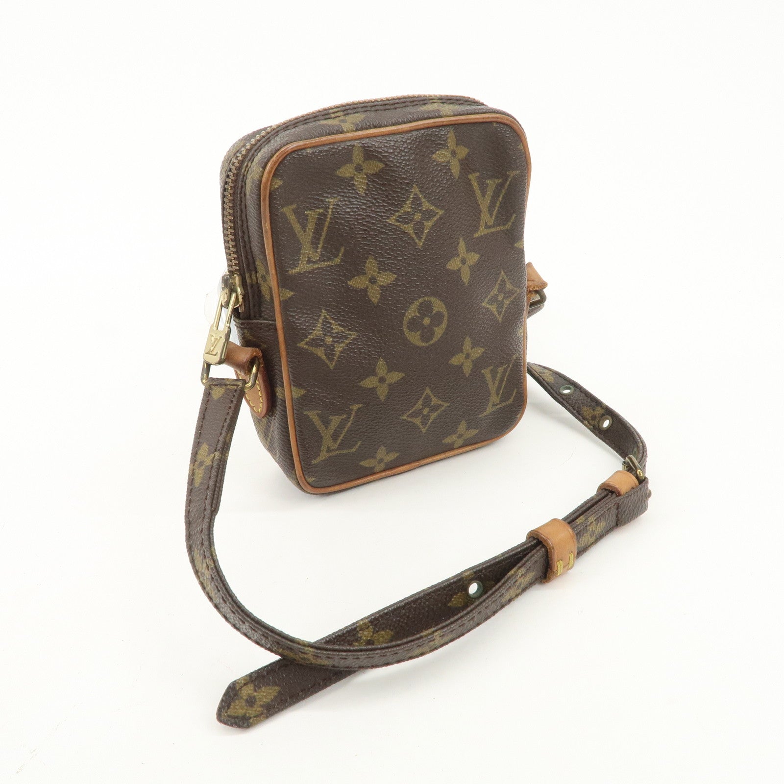 Louis Vuitton Monogram Mini Danube Shoulder Bag Brown M45268