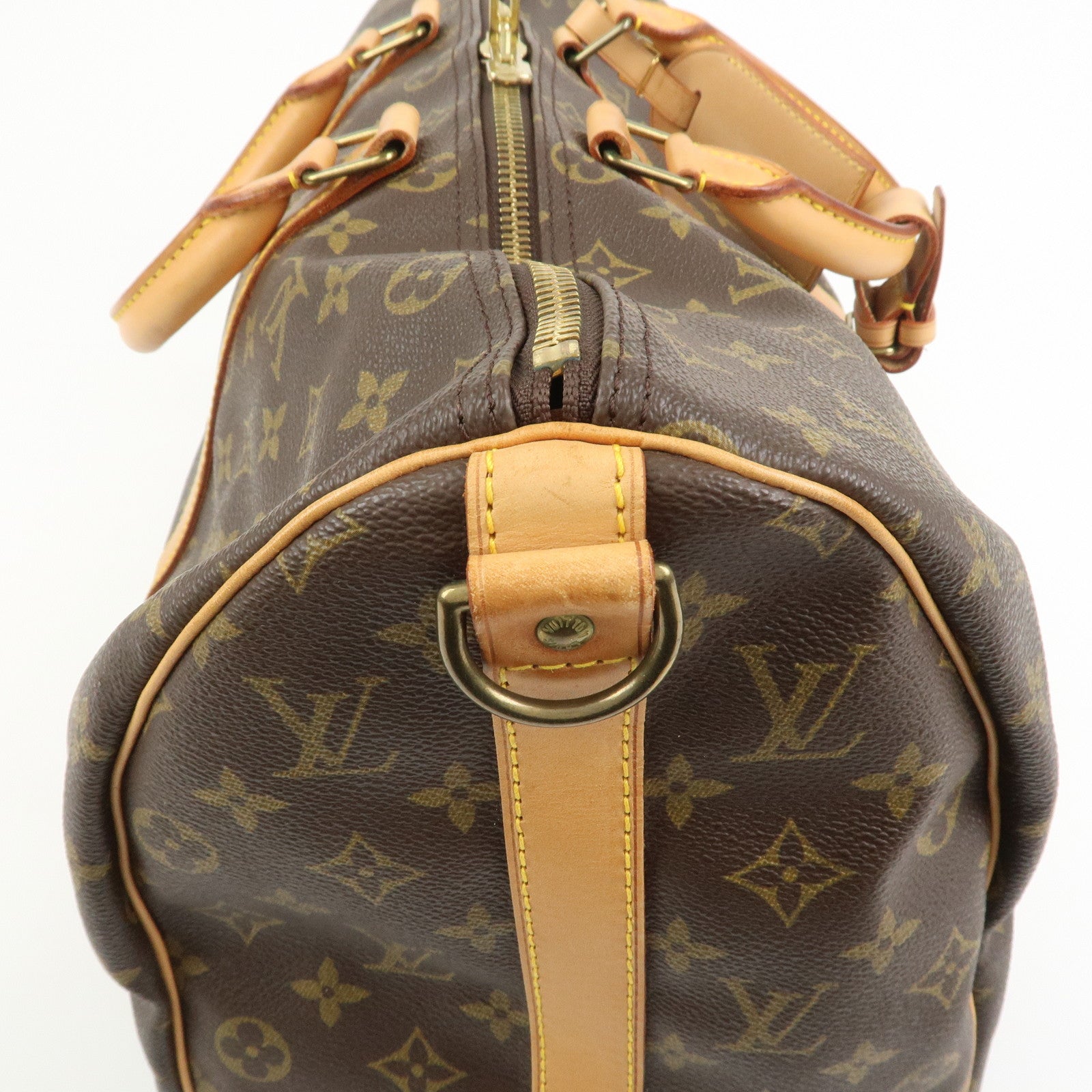 Louis Vuitton Monogram Keep All 45 Bandouliere Boston Bag M41418
