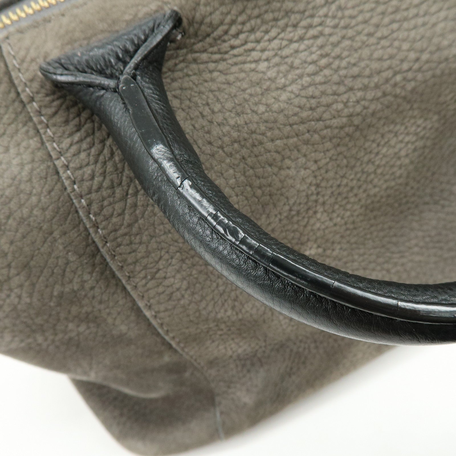 Chloe See By Chloe Suede Leather 2Way Shoulder Bag Hand Bag Gray