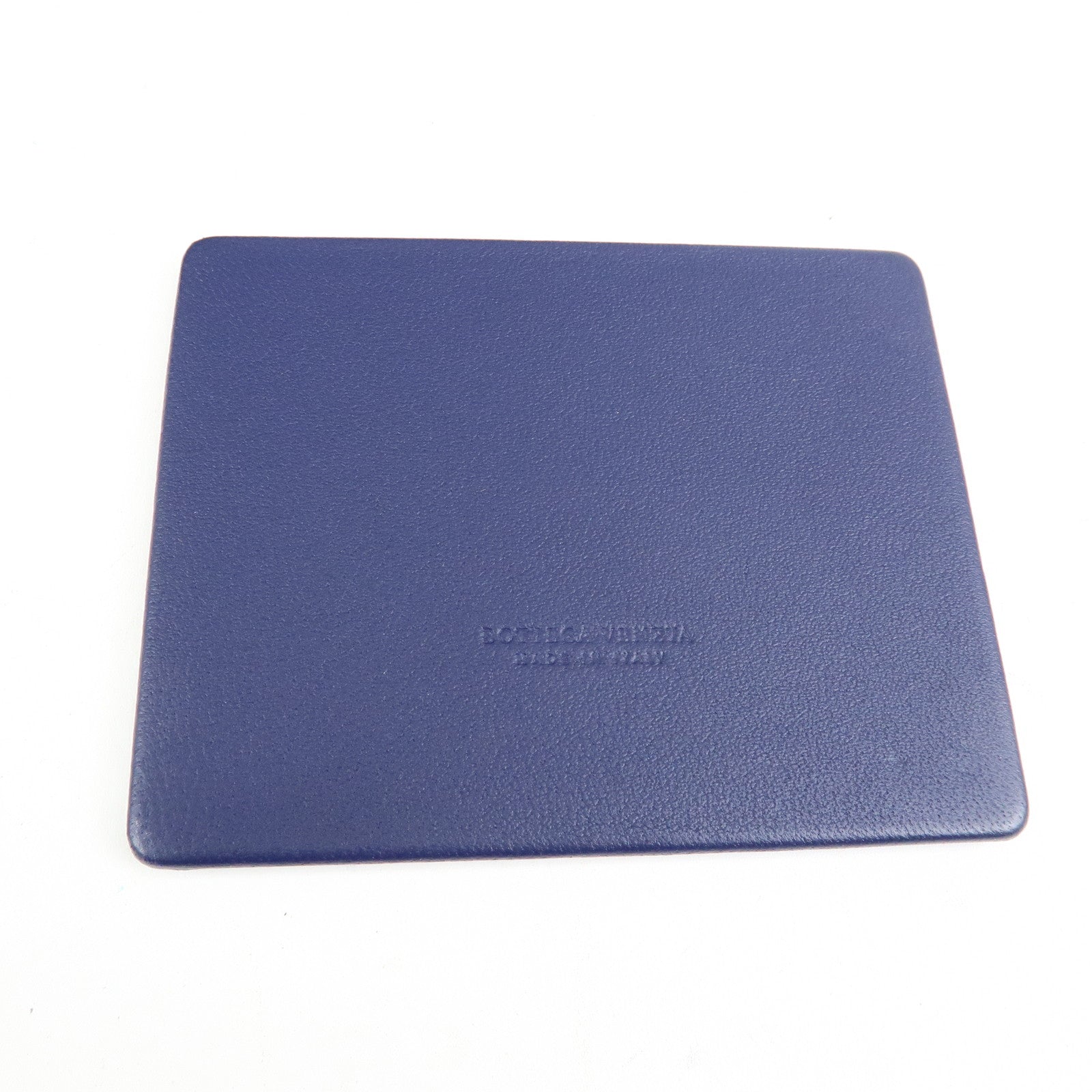 BOTTEGA VENETA Intrecciato Leather Shoulder Bag Tote Bag Blue