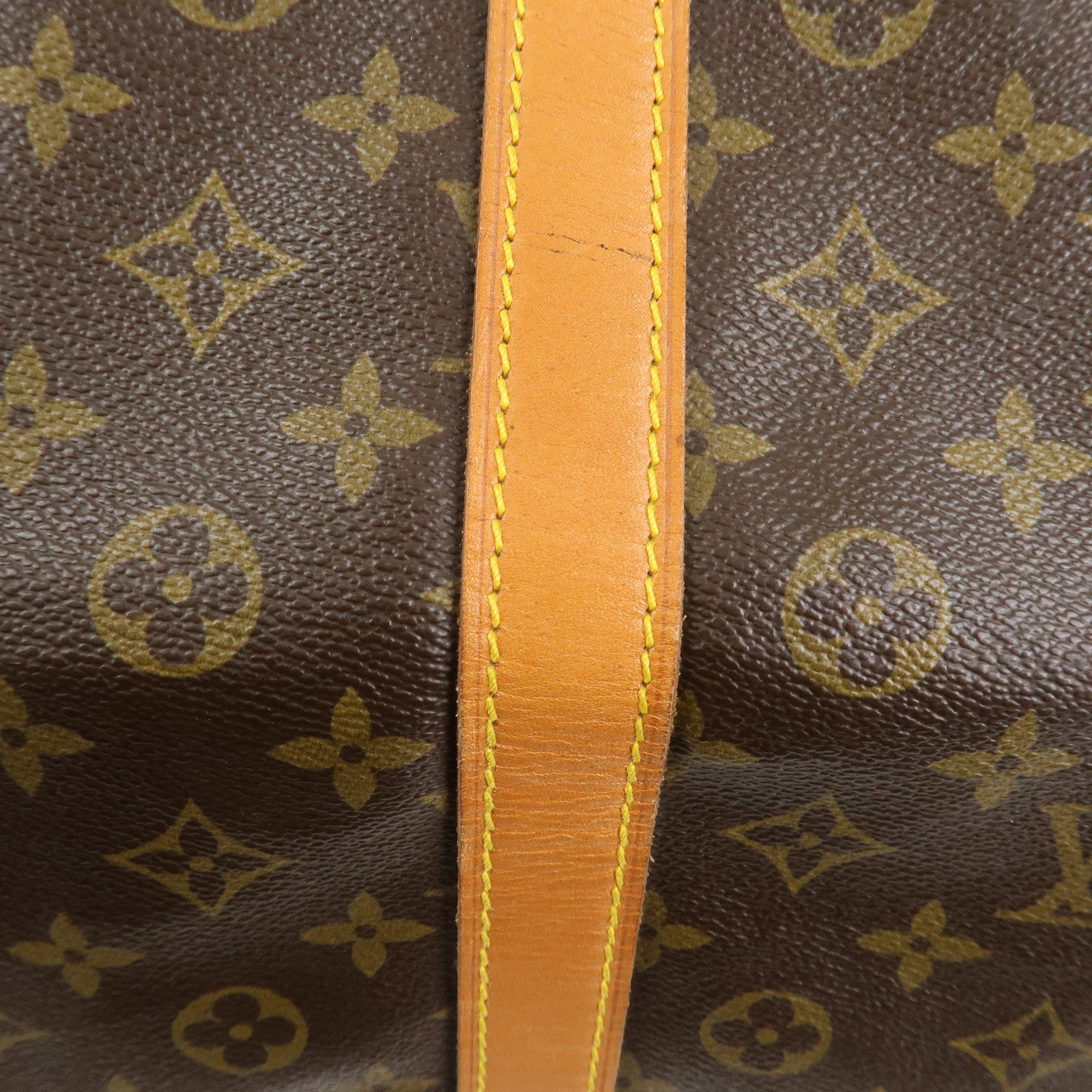 Louis Vuitton Monogram Keep All Bandouliere 60 Boston Bag M41412