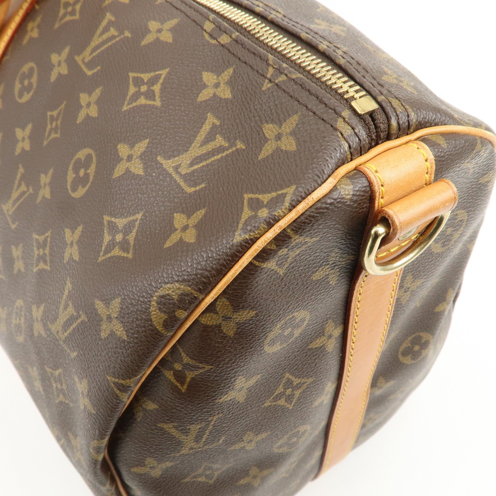 Louis Vuitton Monogram Keep All Bandouliere 55 Boston Bag M41414