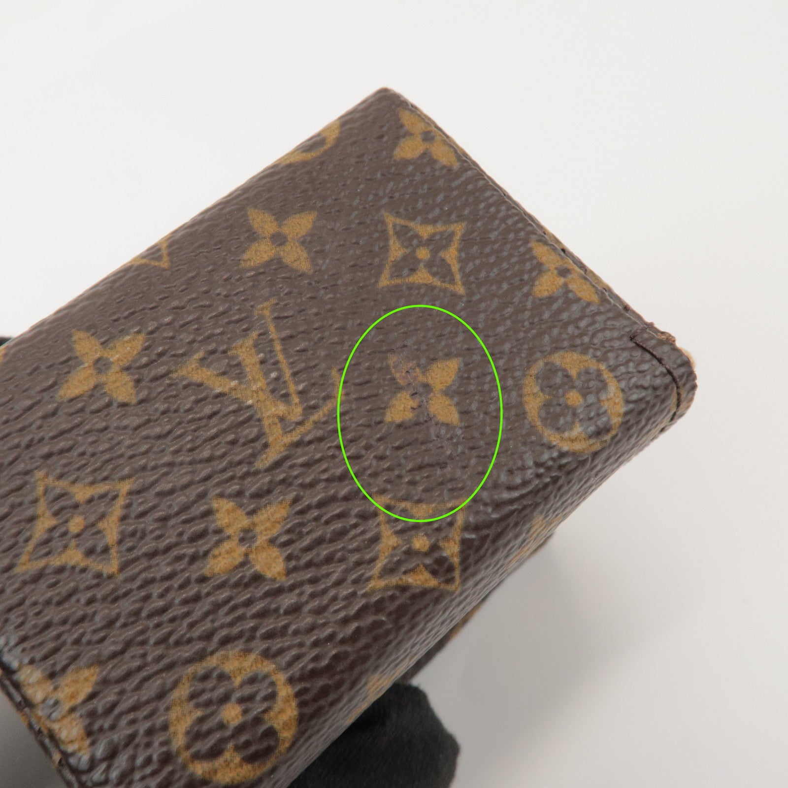 Louis Vuitton Monogram Set of 2 Ring Case Jewelry Case Brown