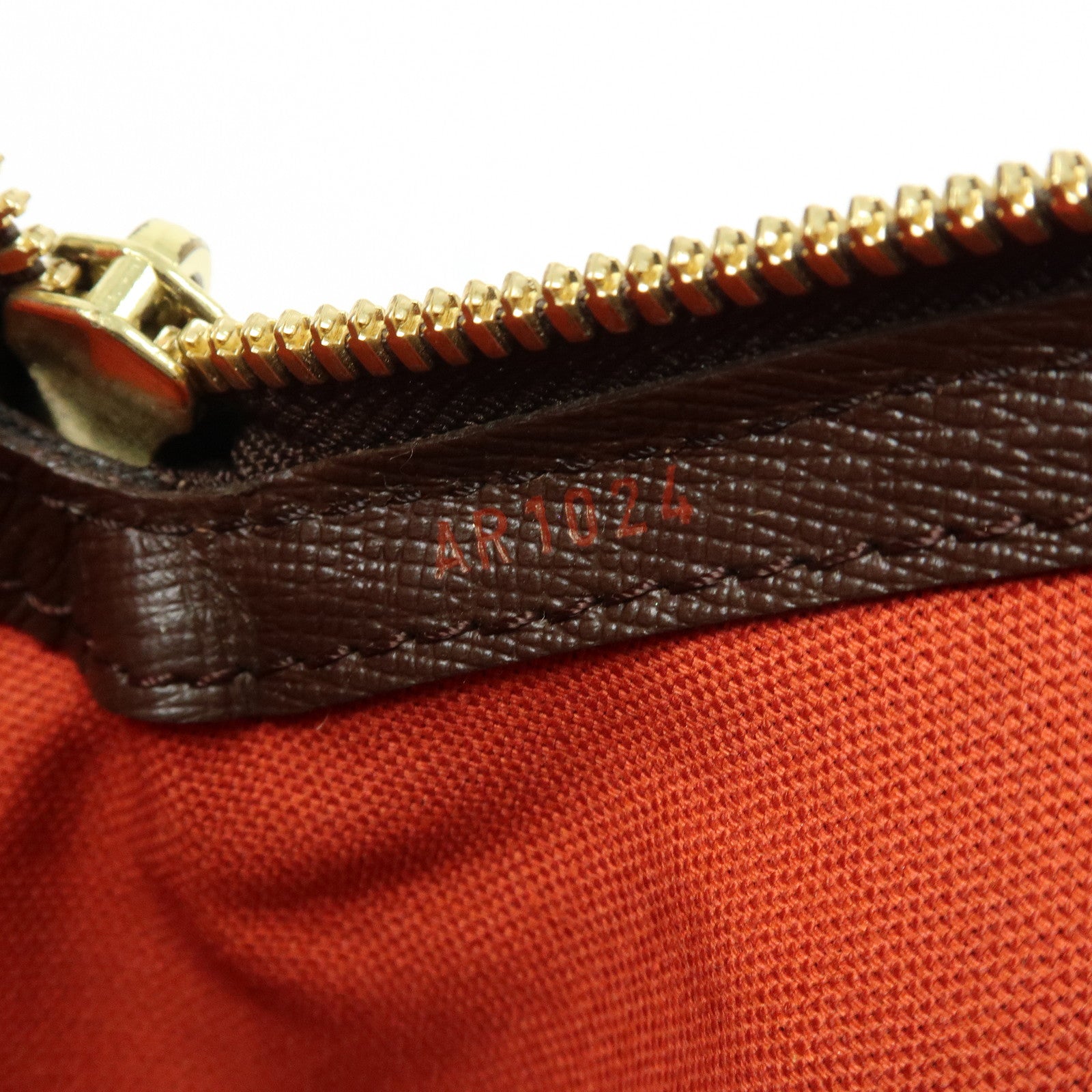 Louis Vuitton Damier Canvas Belem PM Hand Bag Ebene Brown N51173