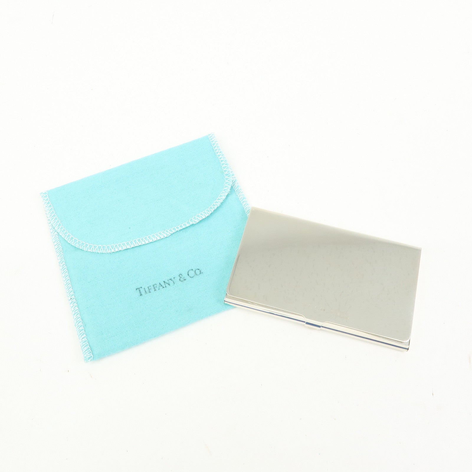 Tiffany & Co Card Case Business Card Holder SV925 Silver