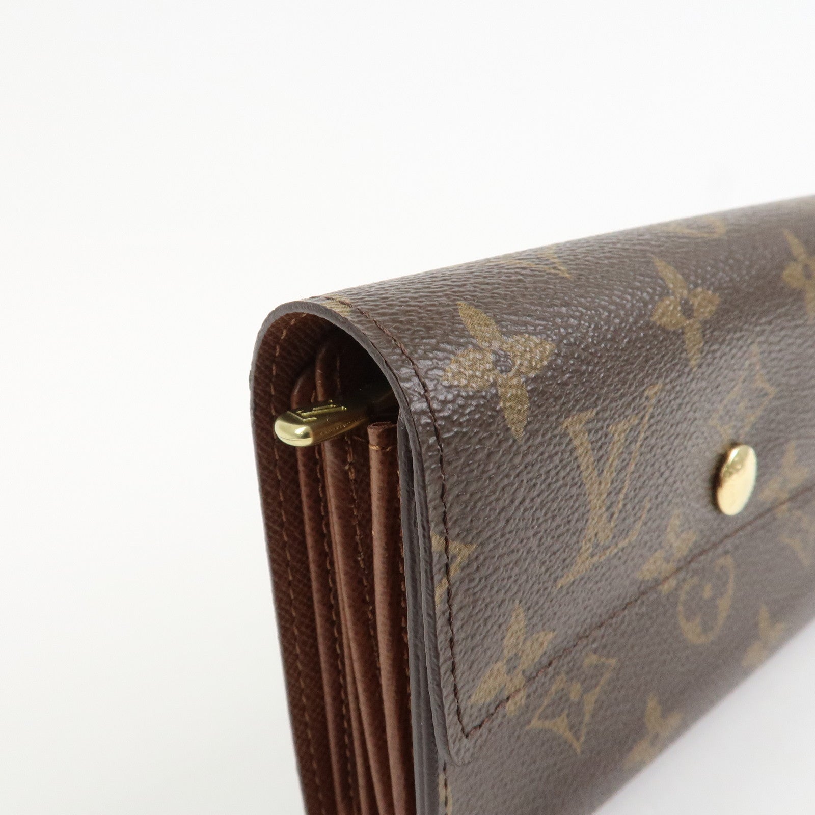 Louis Vuitton Monogram Portefeuille Alexandra Wallet Brown M60047