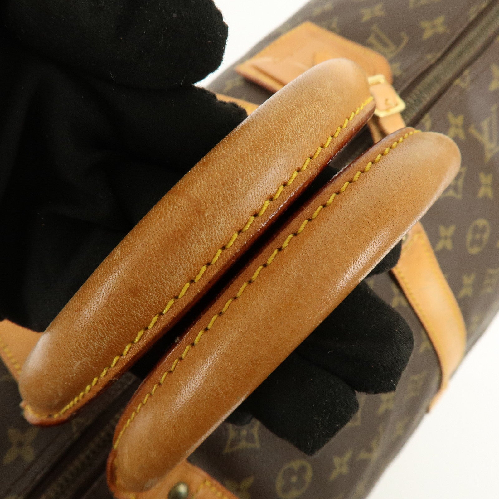 Louis Vuitton Monogram Keep All Bandouliere 60 Boston Bag M41412