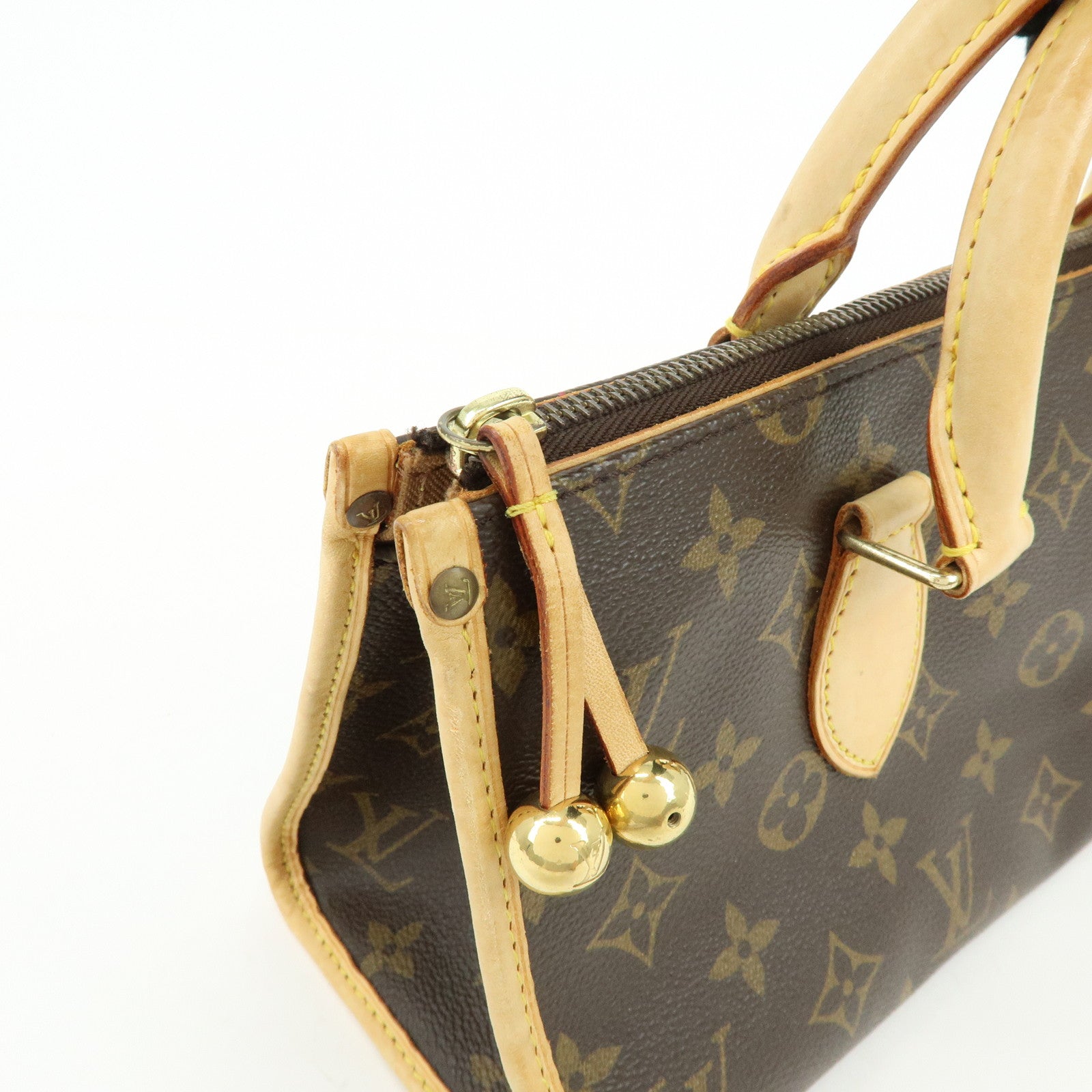 Louis Vuitton Monogram Popincourt Hand Bag Brown M40009