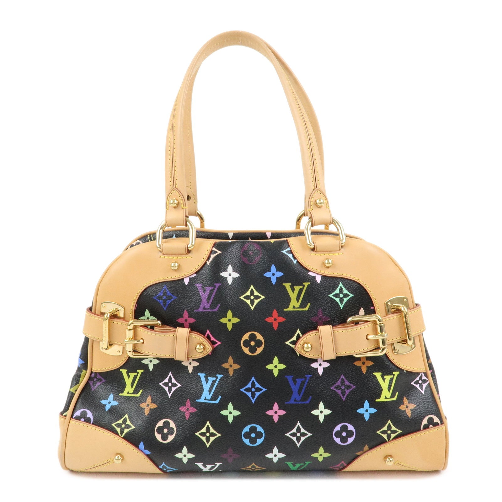 Louis Vuitton Monogram Multicolor Claudia Hand Bag M40194