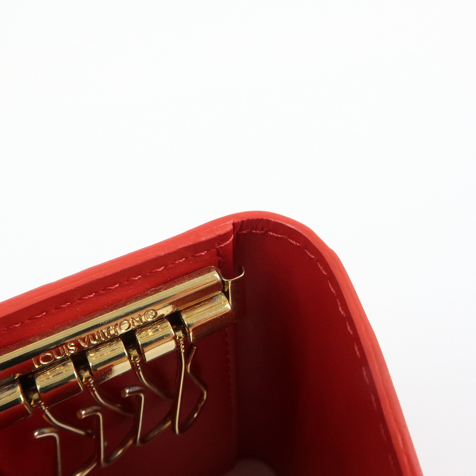 Louis Vuitton Monogram Vernis Multicles 4 Key Holder Rouge M91211