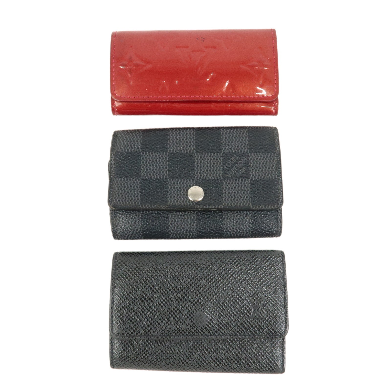 Louis Vuitton Set of 3 Key Case Key Case M30532/M62662/M91976