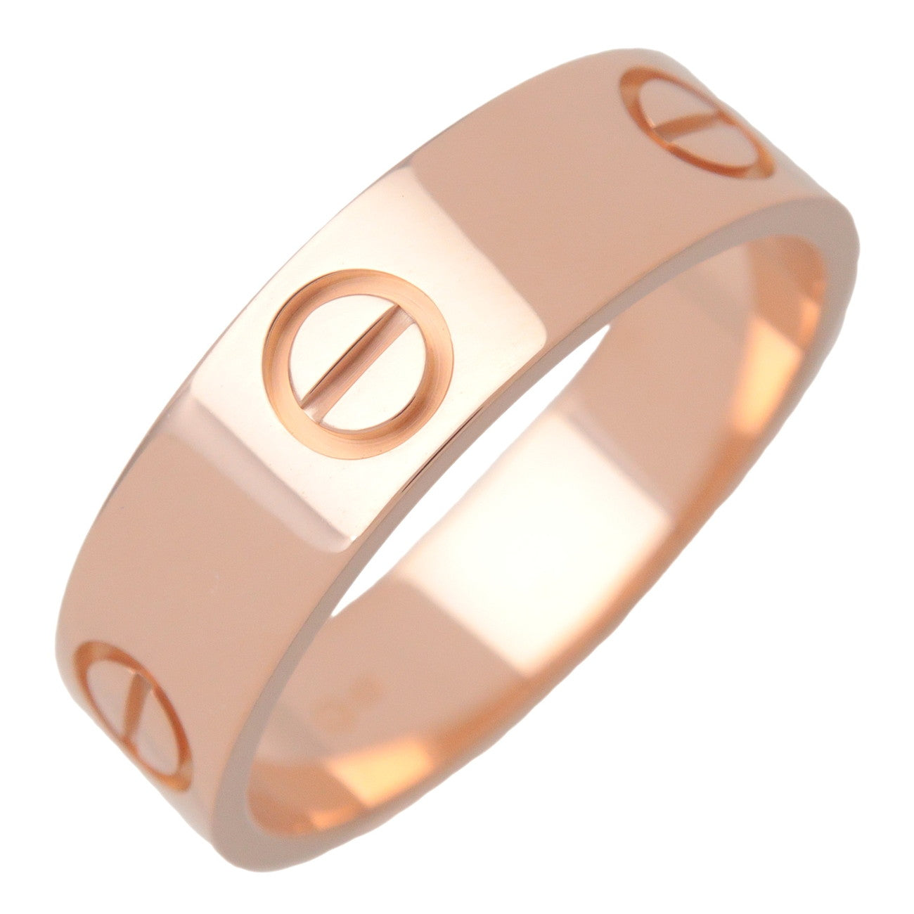 Cartier Love Ring K18 750PG Rose Gold #57 US8 EU57 HK17.5