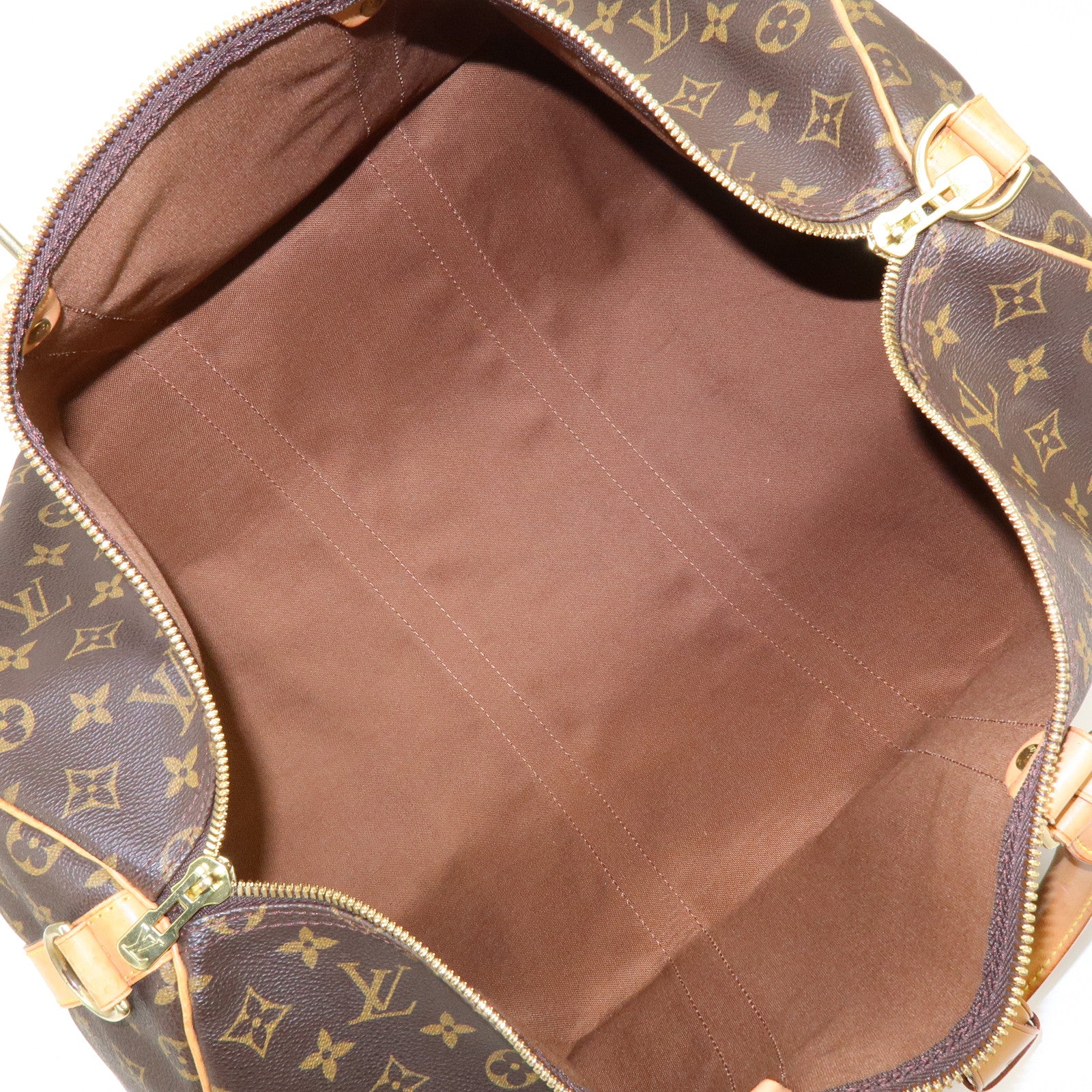Louis Vuitton Monogram Keep All Bandouliere 50 Boston Bag M41416