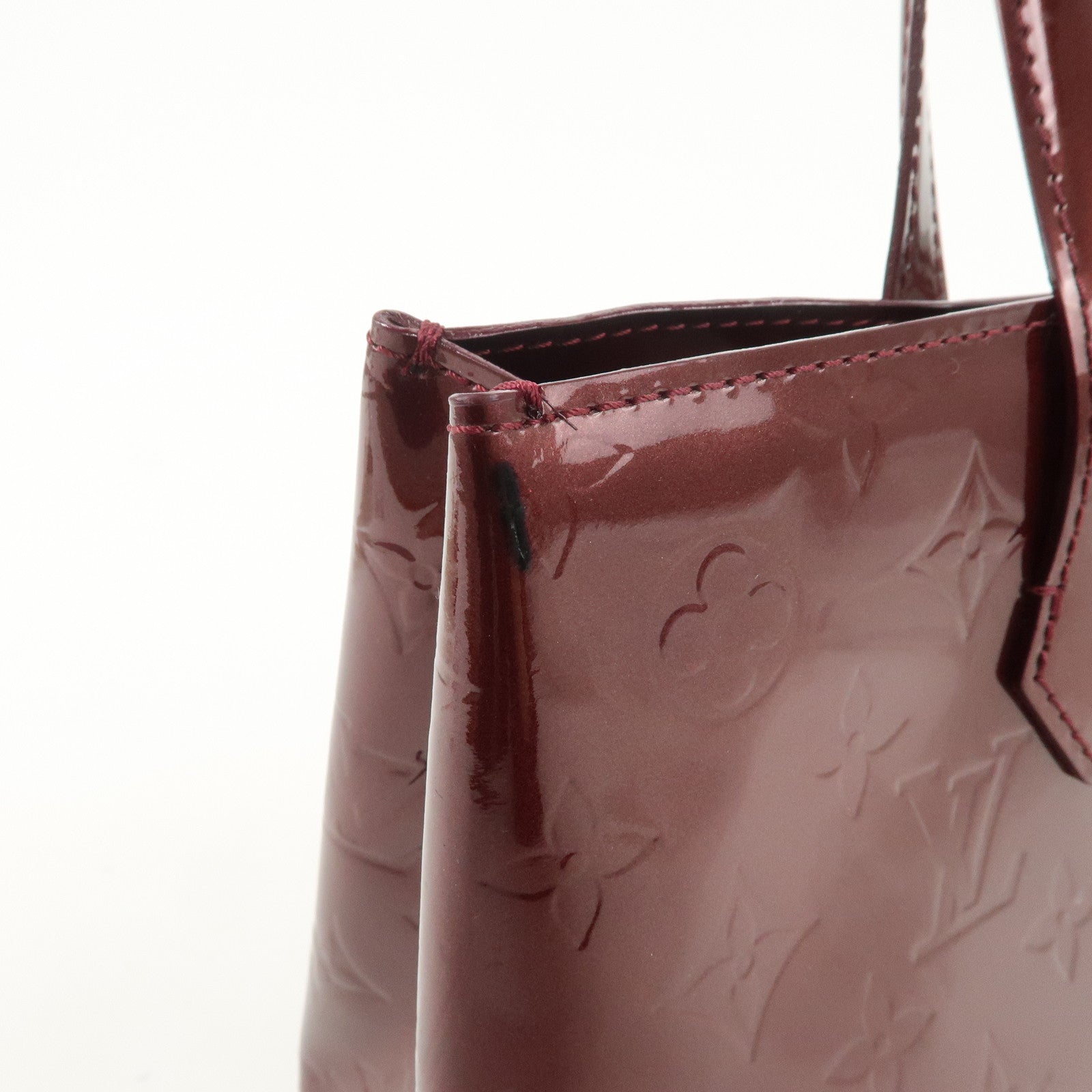 Louis Vuitton Monogram Vernis Wilshire PM Rouge Faurviste M91644
