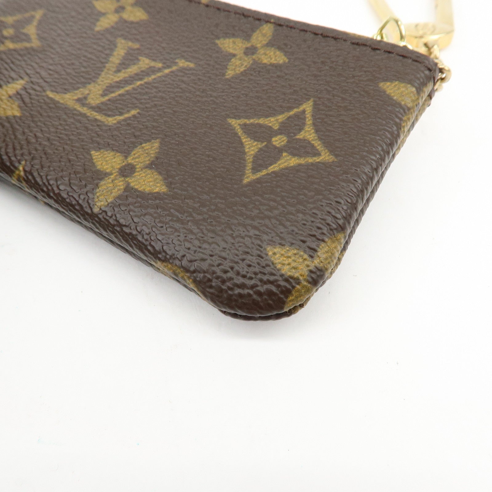 Louis Vuitton Monogram Pochette Cles Coin Case Key Case M62650