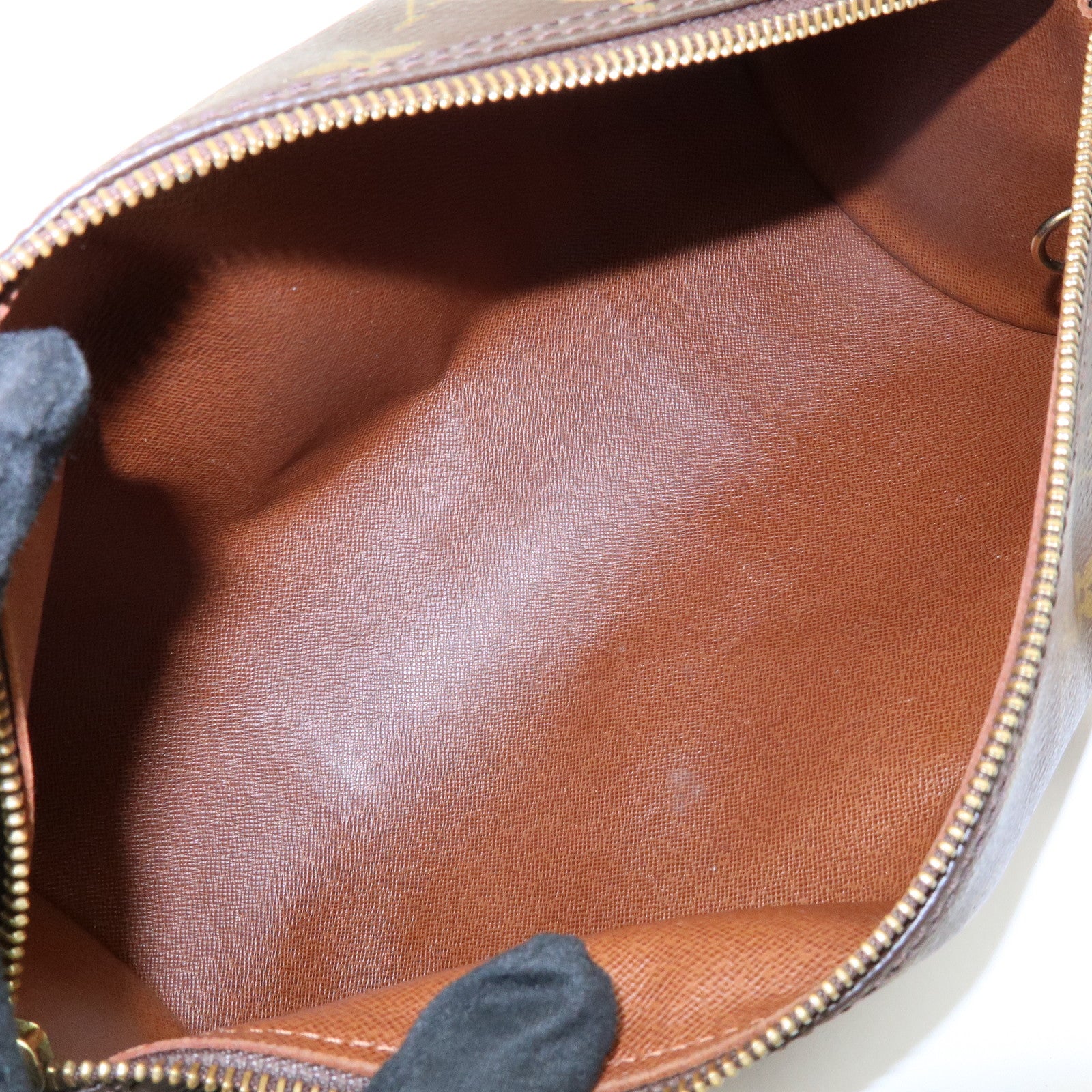 Louis Vuitton Monogram Papillon 30 Hand Bag Brown M51385