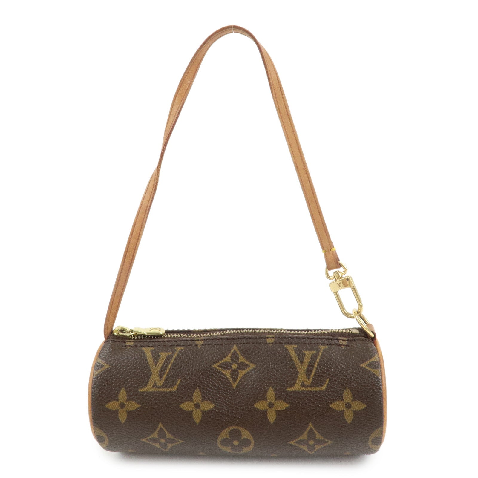 Louis Vuitton Monogram Mini Pouch for Papillon Bag Brown