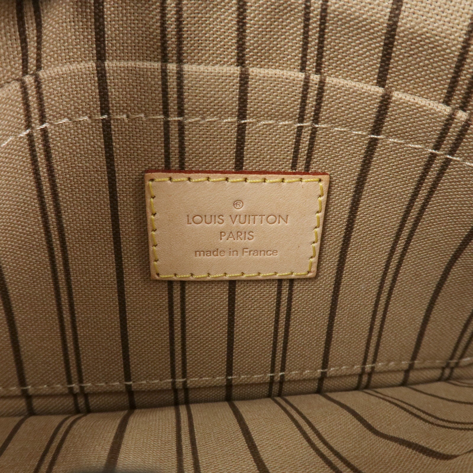 Louis Vuitton Monogram Canvas Pouch for Neverfull PM Tote Bag