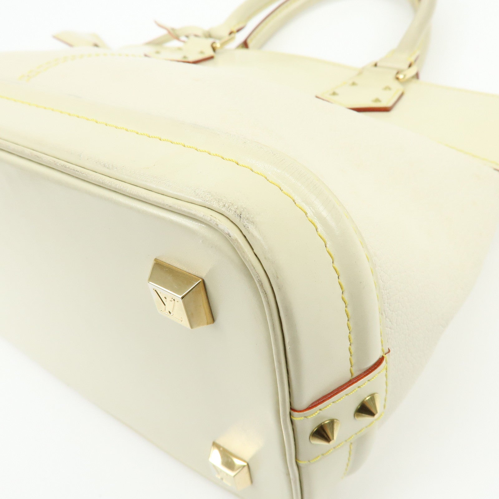 Louis Vuitton Suhari Lock It PM Hand Bag Blanc M91887