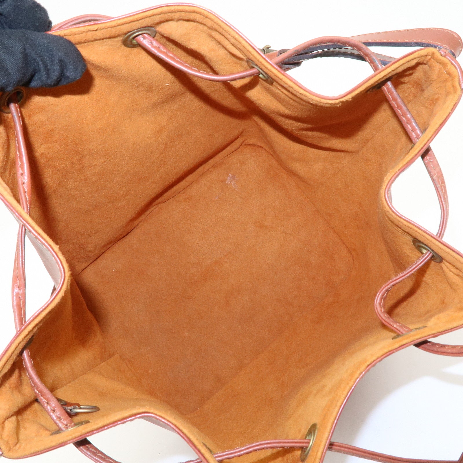 Louis Vuitton Epi Petit Noe Shoulder Bag Kenya Brown M44103