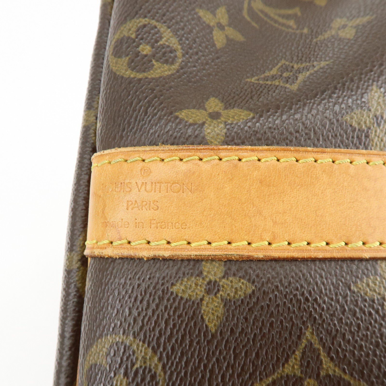 Louis Vuitton Monogram Keep All Bandouliere 50 Boston Bag M41416