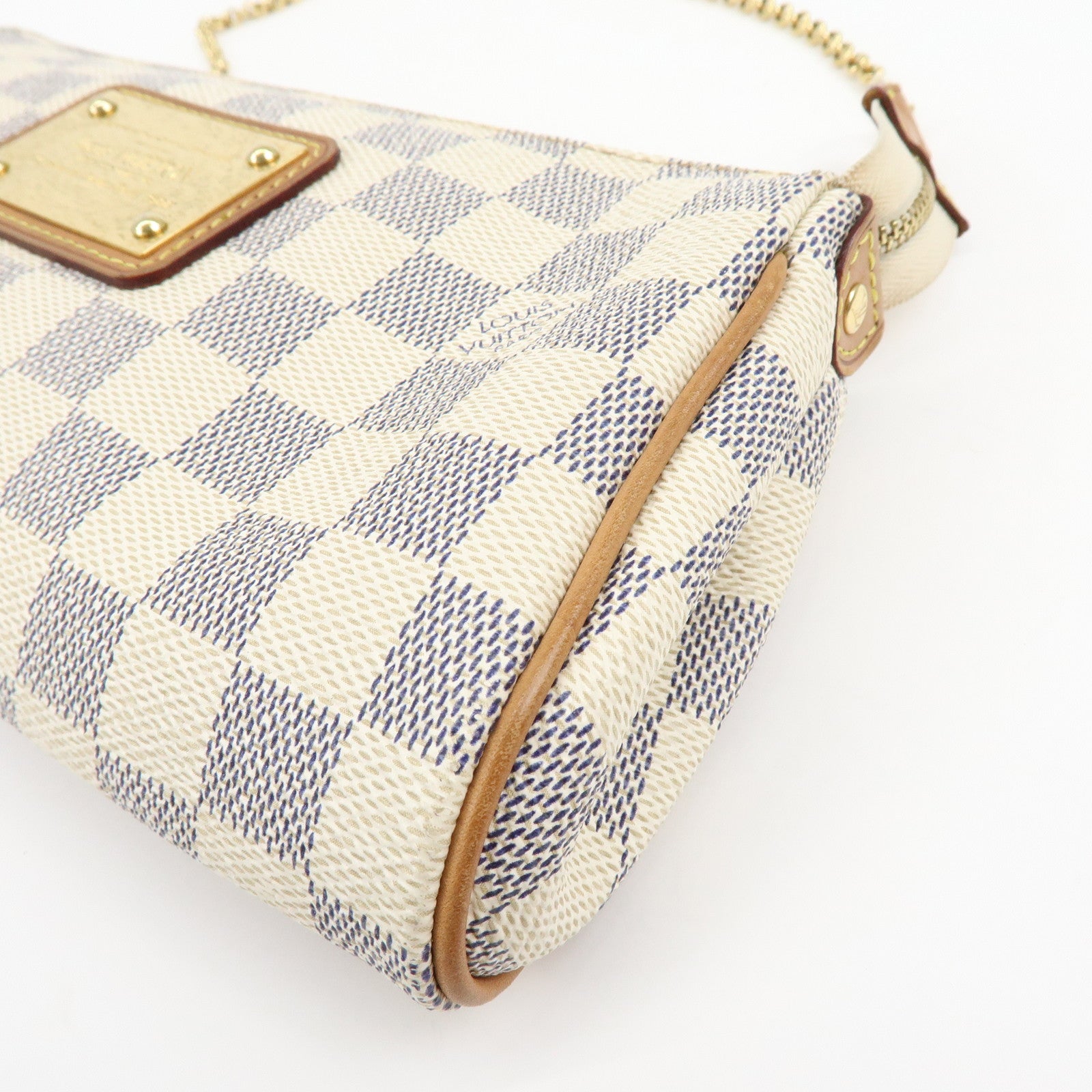 Louis Vuitton Damier Azur Eva 2Way Bag Hand Bag Shoulder Bag N55214