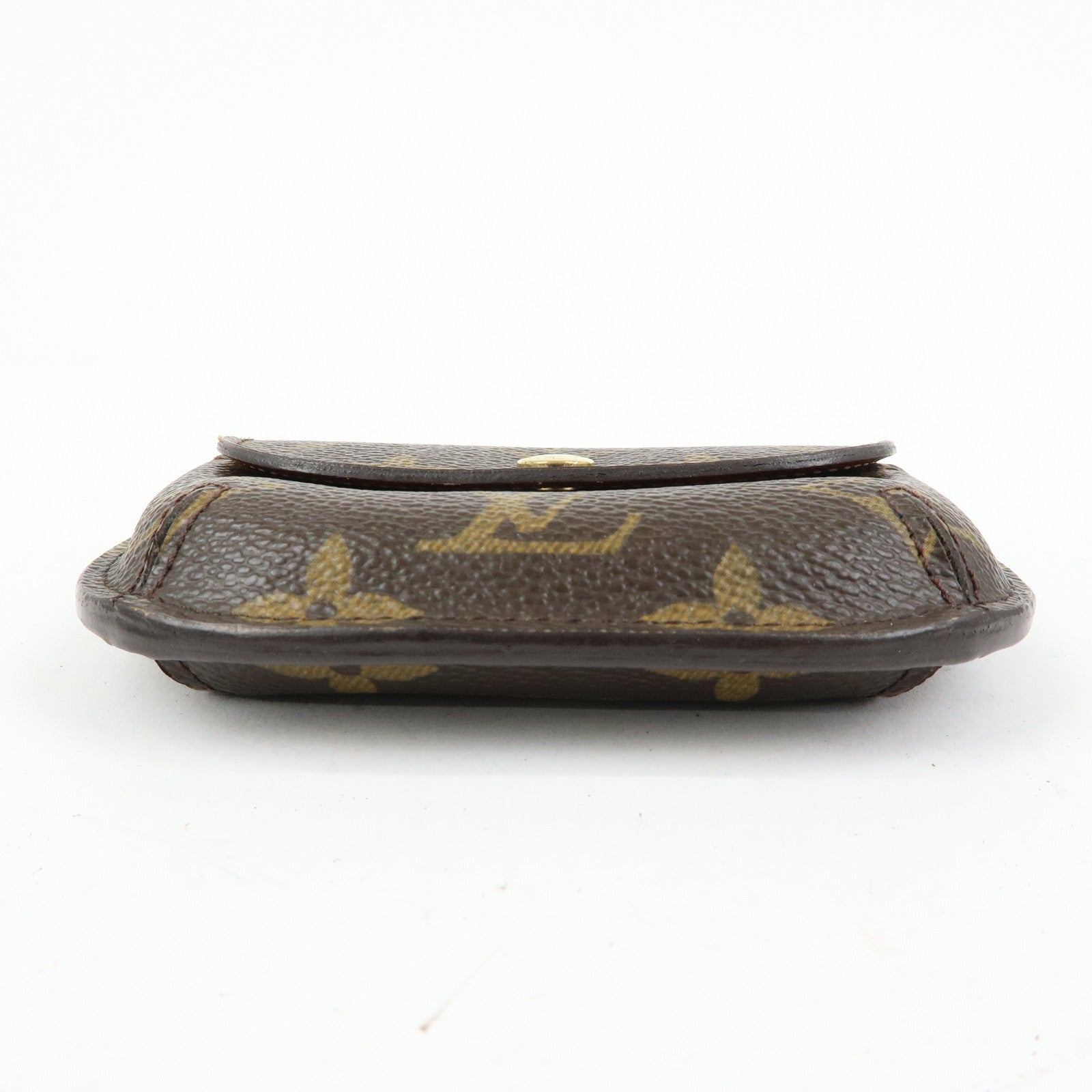 Louis Vuitton Monogram Porte Monnaie Shilling Coin Case M60025