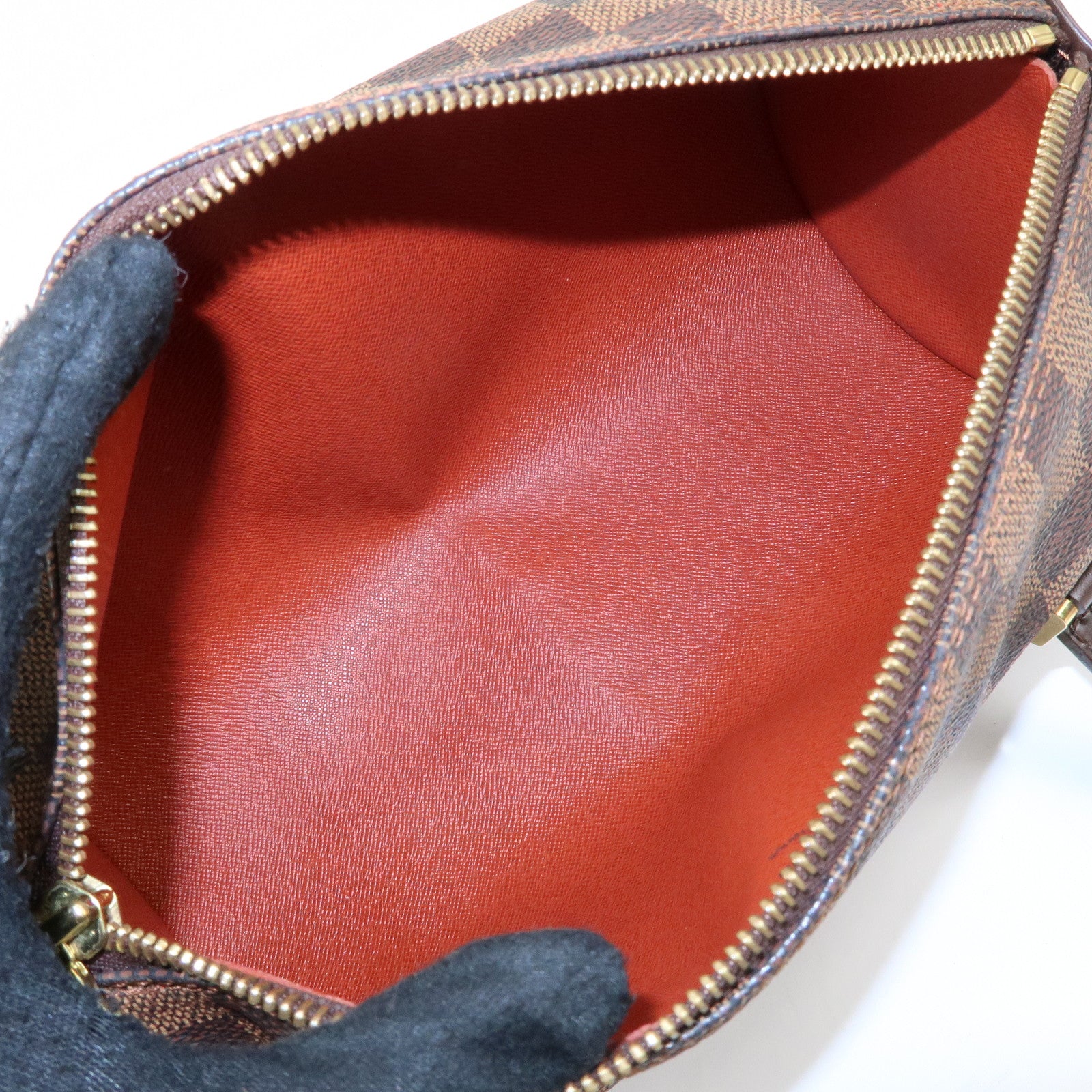 Louis Vuitton Damier Ebene Papillon 26 Hand Bag Brown N51304