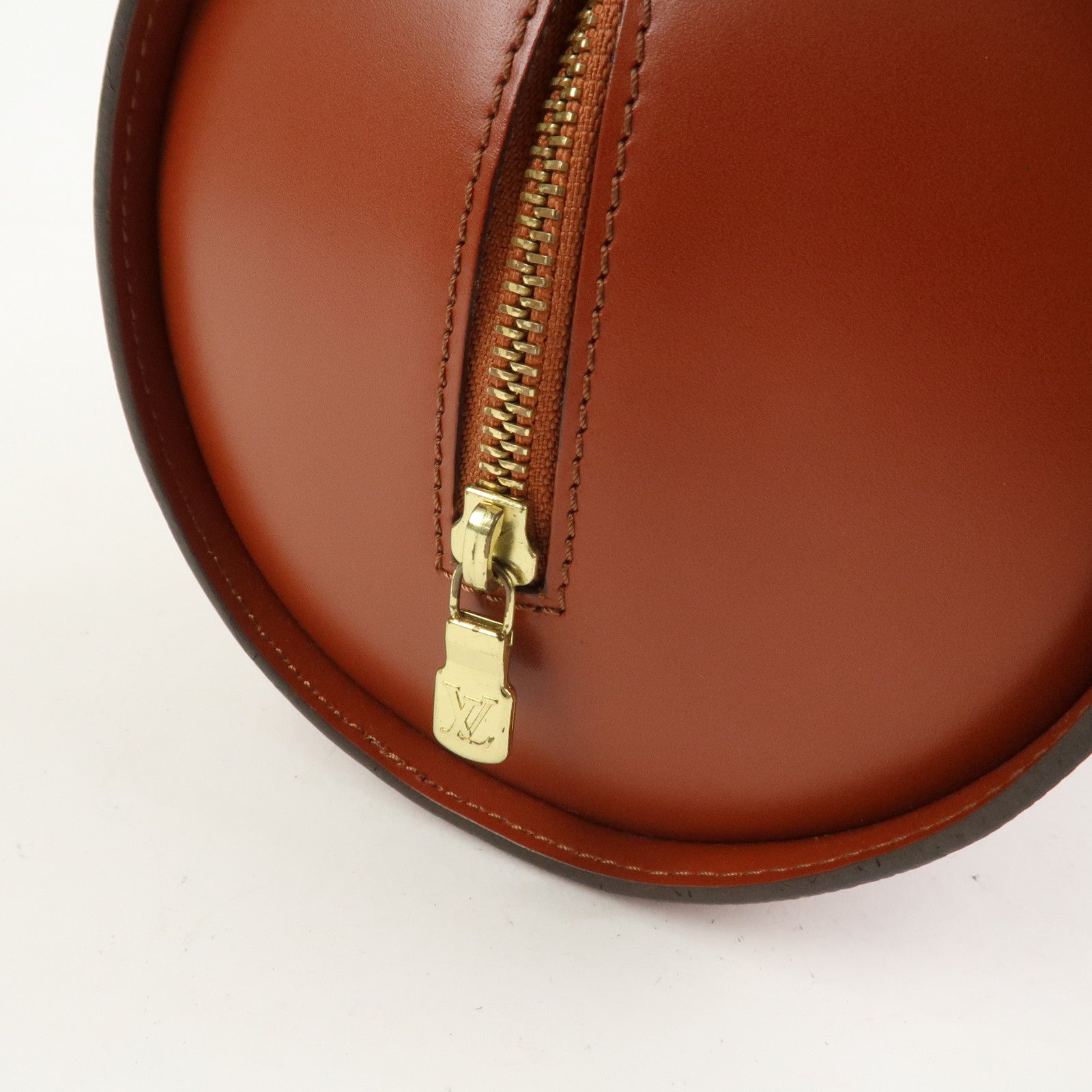 Louis Vuitton Epi Leather Soufflot Hand Bag Kenya Brown M52223
