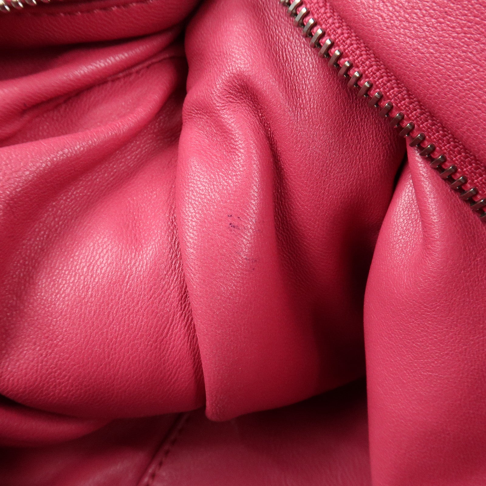 LOEWE Seville Anagram Nappa Leather 2Way Shoulder Hand Bag Pink