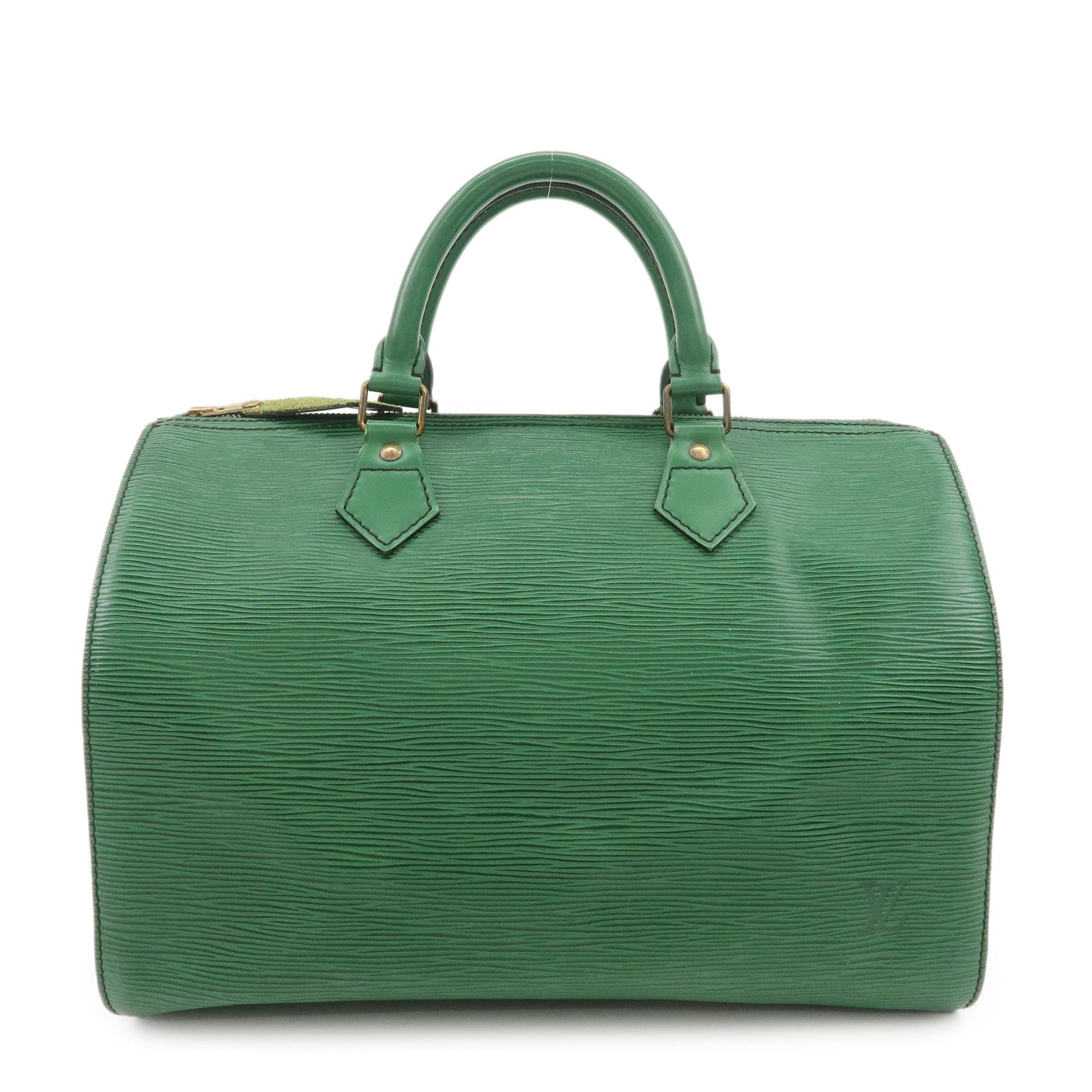 Louis Vuitton Epi Speedy 30 Boston Bag Hand Bag Borneo Green M43004